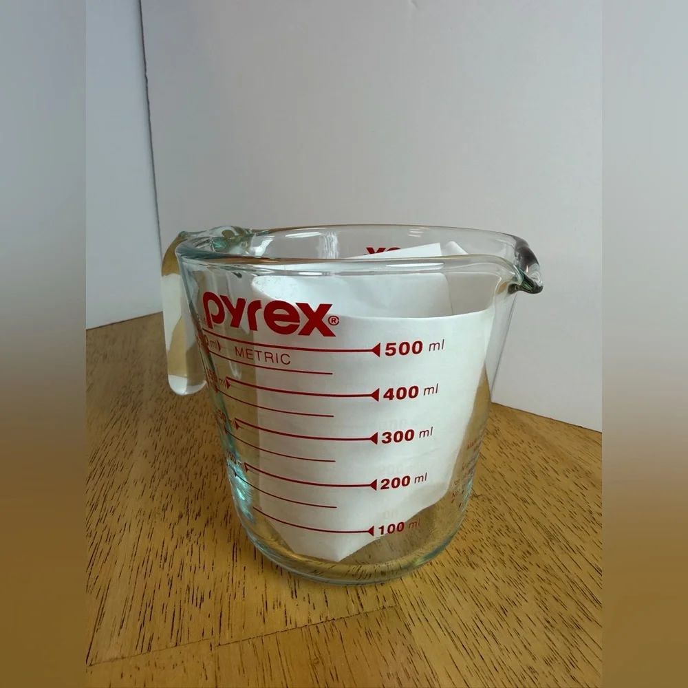 Pyrex Prepware 2-Cup Glass Measuring Cup Made In The USA